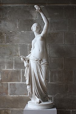 Hébé (1865), marbre, Fontainebleau, musée national du château.