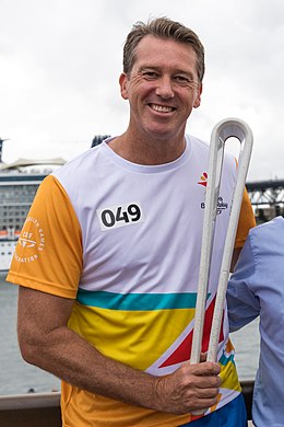 Glenn McGrath in Circular Quay, Sydney, Australia, 2018-02-03.jpg