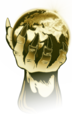 Golden Earth Globe by DraGoth.png