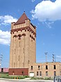 The last vestige of the mighty Hawthorne Works plant in Cicero, Illinois