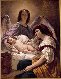 L’Ange gardien, v. 1836, Musée royal des beaux-arts (Anvers)