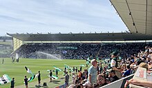 Plymouth Argyle fans in 2022 Home Park, Plymouth Argyle vs Bolton 2022.jpg