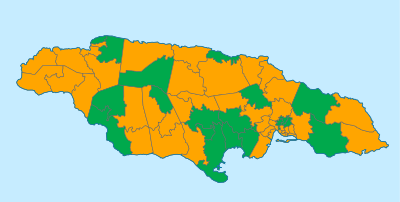 Jamaican general election, 2011.svg