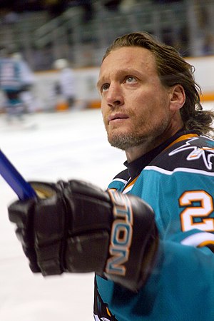 Jeremy Roenick, ice hockey player of the San J...