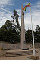 Memorial para o Batalhão Kagnew na capital Addis Abeba.