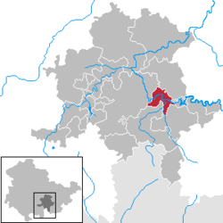 Kaulsdorf – Mappa