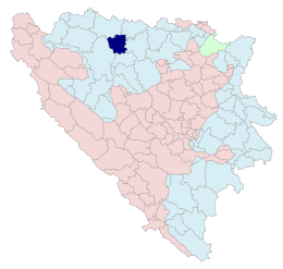 Laktaši – Mappa