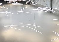 Lumens, topview light installation, 2017