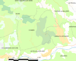 Combes - Localizazion