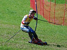 Martin Máca im FIS-Slalom von Faistenau im August 2010