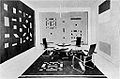Salón de exposicións de Metz & Co. mobles de Gerrit Rietveld