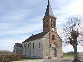 The church in Montagny-lès-Seurre