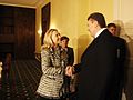 V. Janukovyč a americká ministryně zahraničí Hillary Clintonová