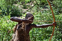 Hadza hunter-gatherer in Tanzania Mshale.jpg