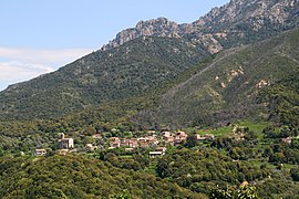 A general view of the village of Murzo