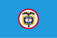 Bandera de proa de la Armada de Colombia