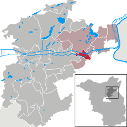 Niederfinow – Mappa