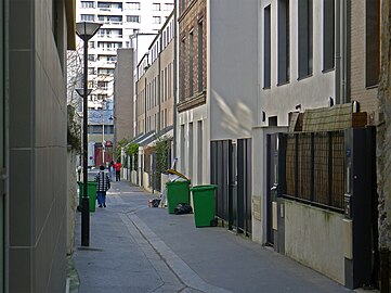 Autre vue de la rue.