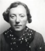 Felka Płatek, passfoto från 1937.