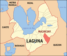 Mapa a pakabirukan ti Majayjay