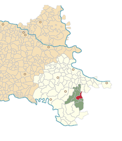 Location of Podgrađe