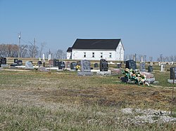 Randolph church and cemetery, 2010