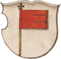 Герб ваяводзтва з рукапісу Stemmata Polonica, другая палова XVI стагодзьдзя[2]