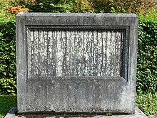 Rudolf Daniel Oeri-Sarasin (1849–1917). Alice Oeri-Chappius (1854–1880), Georgine Oeri-Sarasin (1860–1950) Familiengrab auf dem Friedhof am Hörnli.
