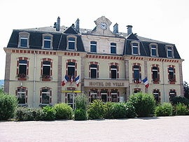 The town hall in Saint-Étienne-lès-Remiremont