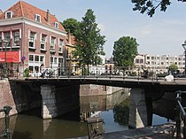 Beursbrug, het punt waar de stad is ontstaan