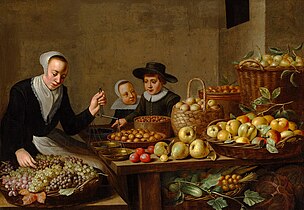 Floris van Schooten, Fruit stall