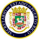 Seal of the Secretary of State of Puerto Rico.svg