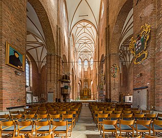 The interior of St. Peter's Church