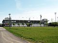 Le Stade Uniprix, ancien Stade Jarry devenu stade de tennis, en 2006