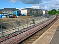 Platform construction works under way in 2009