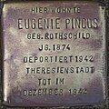 Stolperstein für Eugenie Pincus (Lindenthalgürtel 11)