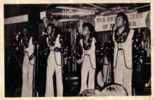 Sweet Sensation in 1971 (Marcel King second from the right)