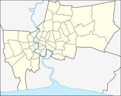 バンコクの位置（バンコク都内）