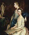 Slikareve kćeri Molly i Peggy (1760)