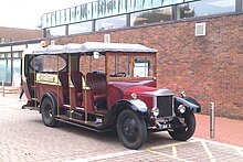 Toastrack, a 1929 Dennis G that has been owned by the University of Southampton Engineering Society since 1958. Toast rack - University of Southampton.jpg