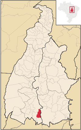 Kaart van São Salvador do Tocantins