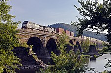 Rockville Bridge über den Susquehanna River