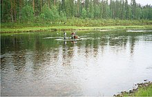 Image of the Värriöjoki tributary.