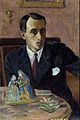 Q15844889 zelfportret door Valerian Sidamon-Eristavi geboren op 20 juni 1889 overleden op 29 juni 1943