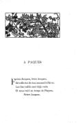 À PÂQUES ﻿Frère Jacques, frère Jacques, ﻿Réveille-toi de ton sommeil d’hiver. ﻿Les fins taillis sont déjà verts ﻿Et nous voici au temps de Pâques, ﻿Frère Jacques.