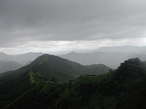 Monsoon in the Westghats in Maharashtra, India