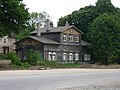 Rückseite am ehemaligen Bahnsteig