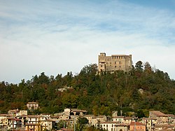 Panorama e castello Dal Verme