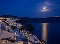 Oia bij nacht