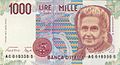 1.000-Lire-Banknote (1990–1998)